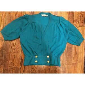 Vintage St John By Marie Gray Sweater Size 6, Made Is USA, HARD TO FIND, Rare